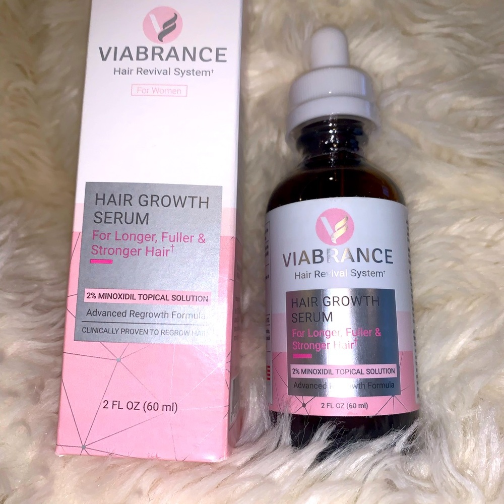 Viabrance Hair Growth Serum!  Really works!